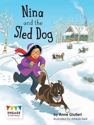 cover image of Nina and the Sled Dog